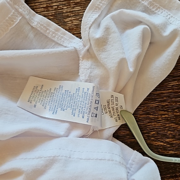 Champion Girls White Long-Sleeve Hooded T-Shirt, Size L - Picture 12 of 12